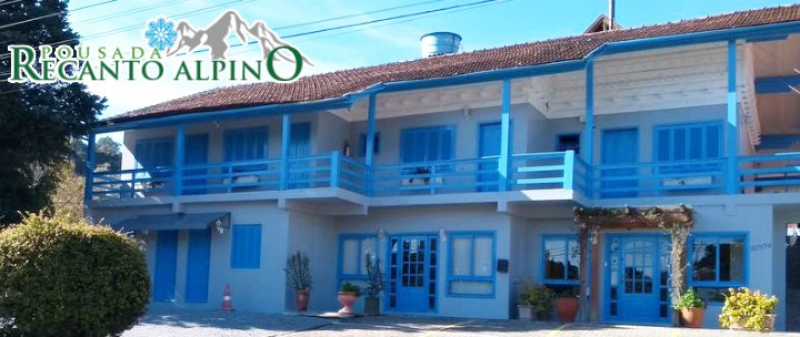 Diária para 2 Pessoas com Café da Manhã na Pousada Recanto Alpino em Gramado