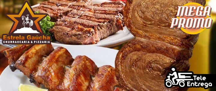 Kits Churrasco para até 3 pessoas da Estrela Gaúcha com Tele-Entrega