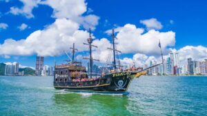 Barco Pirata, em Balneário Camboriú.