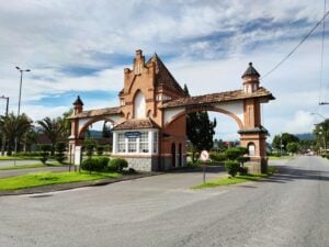 Pórtico Norte de Pomerode. Foto: Ivan Blumenschein.